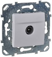 Розетка TV Оконечная без рамки Schneider Electric Unica 1-м. белый картинка